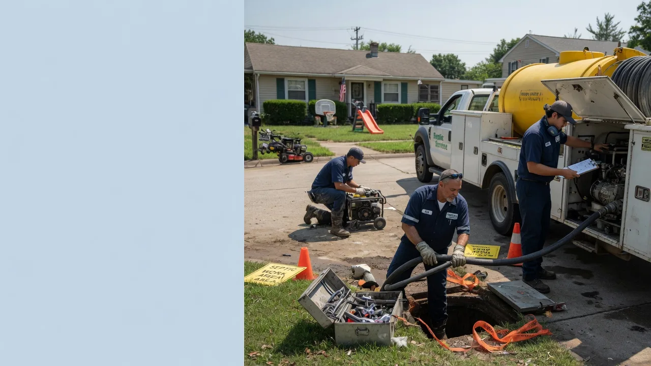 Septic Tank Pumping in Hebron, IN near me